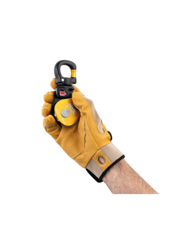 Poulie simple RàB à flasque ouvrante avec émerillon ouvrable - SPIN S1 OPEN - PETZL®