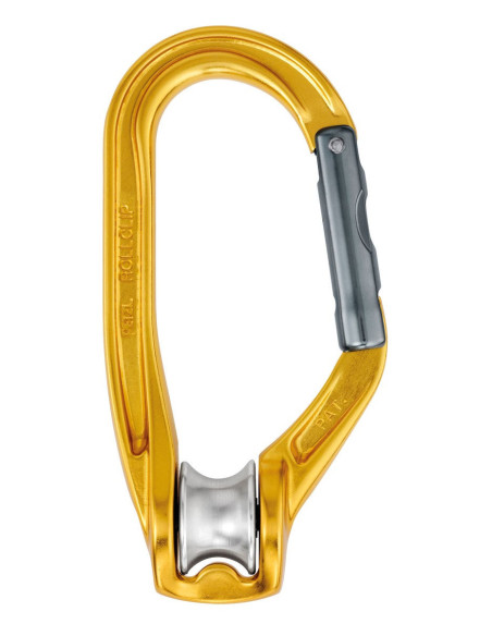 Poulie-mousqueton alu SANS verrouillage - ROLLCLIP A - PETZL®