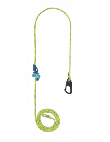 Longe de maintien au travail réglable (prusik, poulie, mousqueton et snapo) - FLEXBEE 2024 - COURANT®