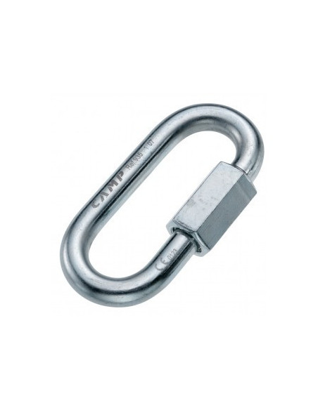 Maillon rapide acier ovale  - ø8mm - OVAL QUICK LINK STEEL- CAMP®