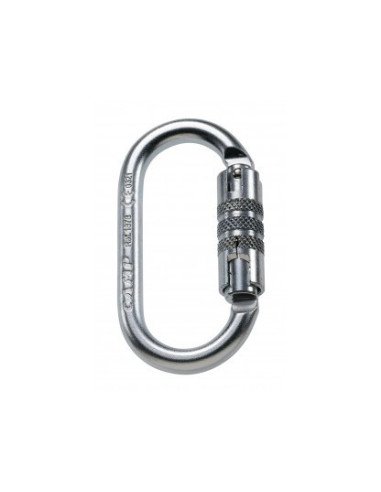 Mousqueton acier ovale double action - OVAL PRO 2LOCK - CAMP®