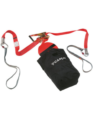 Ligne de vie temporaire horizontale en sangle  pour 2 utilisateurs - CAMP®