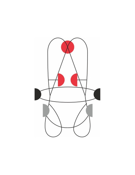 Harnais antichute avec ceinture de maintien intégrée - ELEKTRON - CAMP®