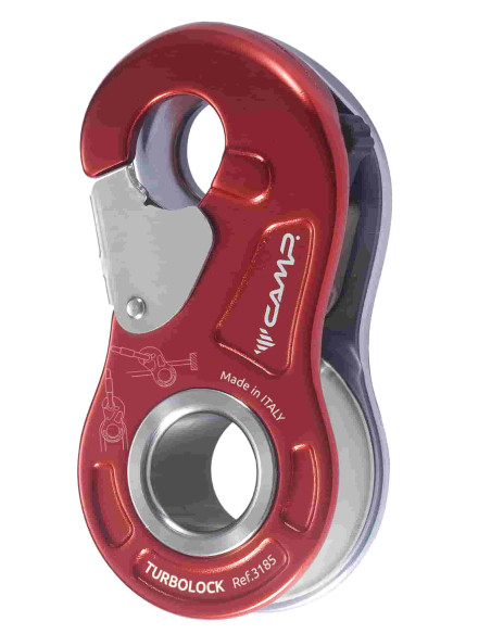 Poulie-bloqueur ultra-légère RàB - TURBOLOCK - CAMP®