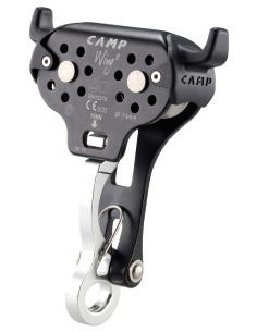 Poulie double RàB pour tyroliennes sur corde et câble - WING 2 - CAMP®
