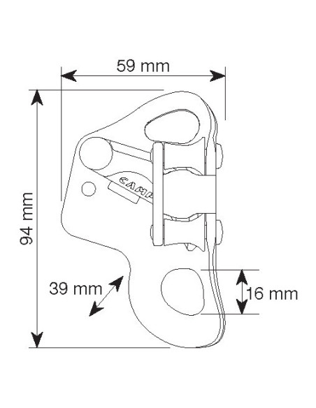 Bloqueur ventral - TURBO CHEST - CAMP®