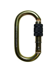 Mousqueton acier ovale à vis - LEO - L'EEKHOORN®