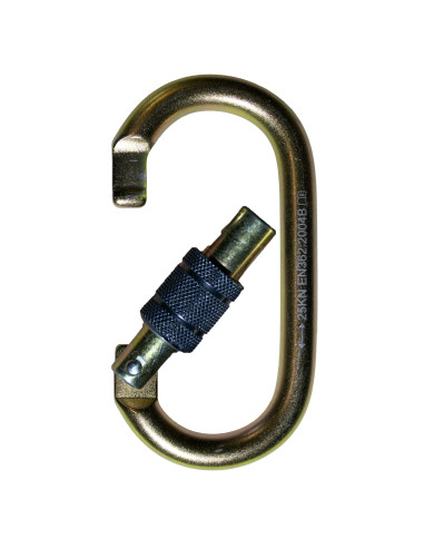 Mousqueton acier ovale à vis - LEO - L'EEKHOORN®