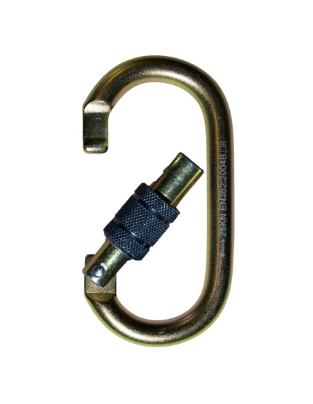 Mousqueton acier ovale à vis - LEO - L'EEKHOORN®