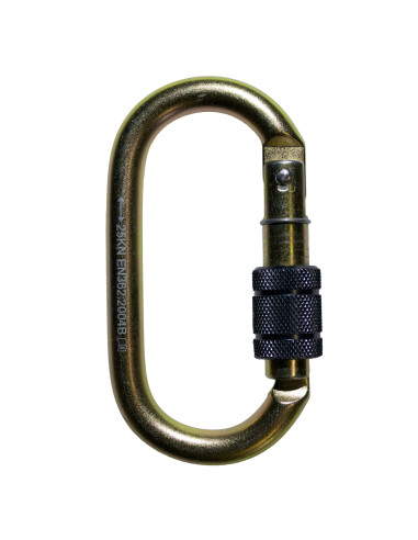 Mousqueton acier ovale à vis - LEO - L'EEKHOORN®