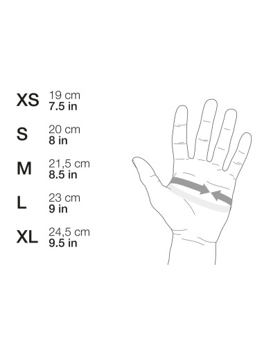 Gants en cuir respirants mousquetonables -...