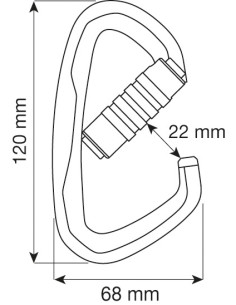Mousqueton C.A.M.P. Atlas... 2