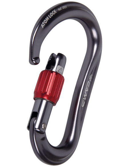 Mousqueton C.A.M.P. Atom Lock Gun Metal