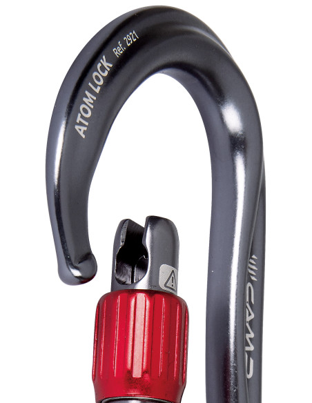 Mousqueton C.A.M.P. Atom Lock Gun Metal