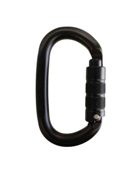 Mousqueton L’Eekhoorn Pillar Trinuts – Ovale aluminium à verrouillage triple action
