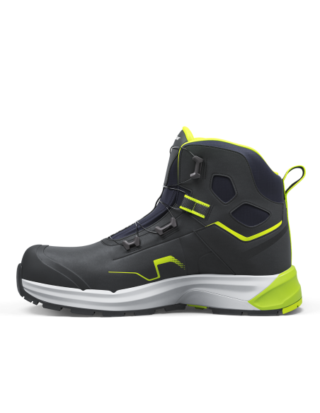Chaussures de sécurité montantes SOLID GEAR Sonar Mid Green S3S SR HRO FO – BOA® Fit & CORDURA®