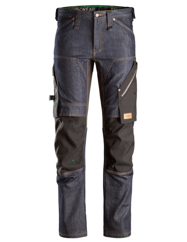 Pantalon de travail en denim SNICKERS Workwear...