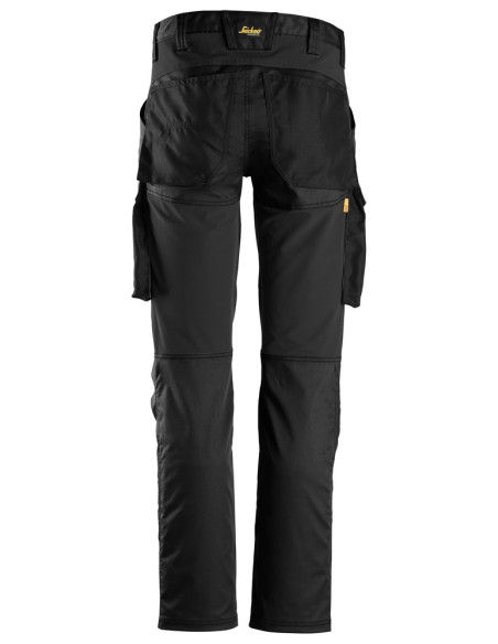 Pantalon de travail SNICKERS Workwear 6803 AllroundWork – Sans poches pour genouillères