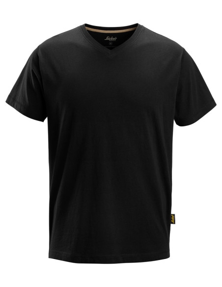 T-shirt à col en V SNICKERS Workwear 2512 – Confort & durabilité