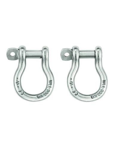 Manilles permettant de connecter une sellette (pack de 2) pour harnais ASTRO et AVAO 2025 - PETZL®