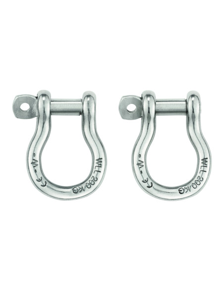 Manilles permettant de connecter une sellette (pack de 2) pour harnais ASTRO et AVAO 2025 - PETZL®