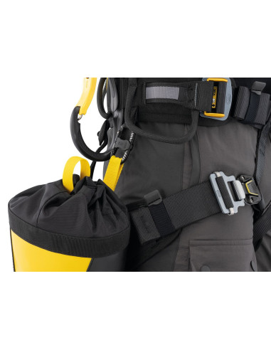 Mousqueton alu porte matériel AVEC accessoires, doigt droit, 4kN - MINO+ - PETZL®