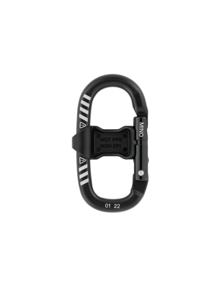 Mousqueton alu porte matériel AVEC accessoires, doigt droit, 4kN - MINO+ - PETZL®