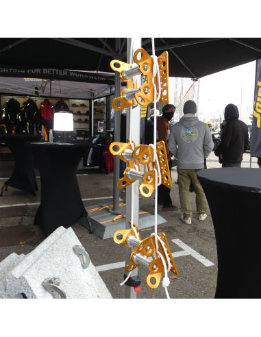 Protection réversible sur roulements - ROLLER COASTER - PETZL®