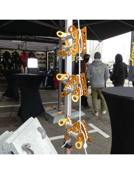 Protection réversible sur roulements - ROLLER COASTER - PETZL®