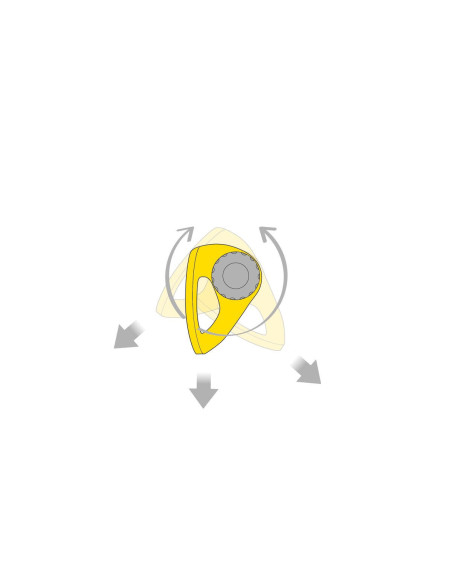Amarrage amovible ø12mm verrouillable - CŒUR PULSE - PETZL®