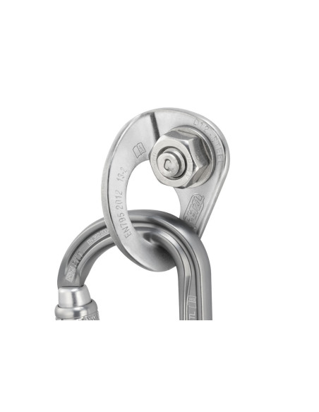 Plaquettes d'ancrage + goujon COEUR BOLT STEEL (boîte de 20) - PETZL®