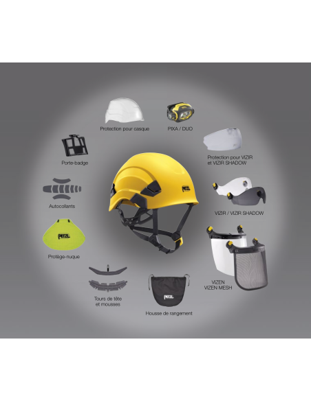 Casque ventilé - STRATO VENT HI-VIZ - PETZL®