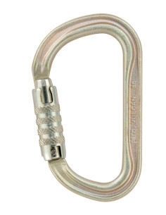 Mousqueton acier en D triple action - VULCAN - PETZL®