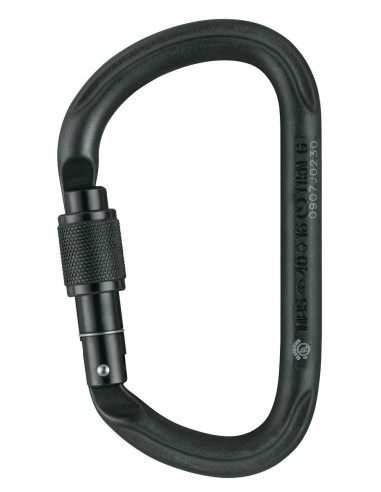Mousqueton acier en D à vis - VULCAN SCREW-LOCK - PETZL®