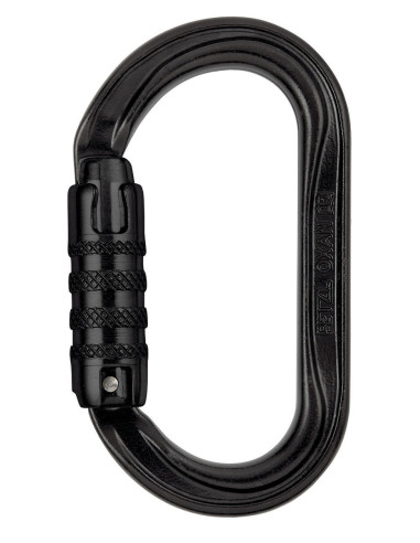 Mousqueton acier ovale triple action version INT - OXAN - PETZL®