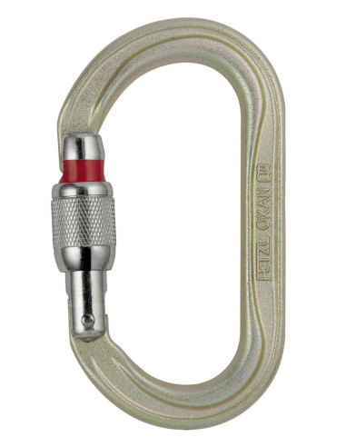 Mousqueton acier ovale à vis - OXAN - PETZL®