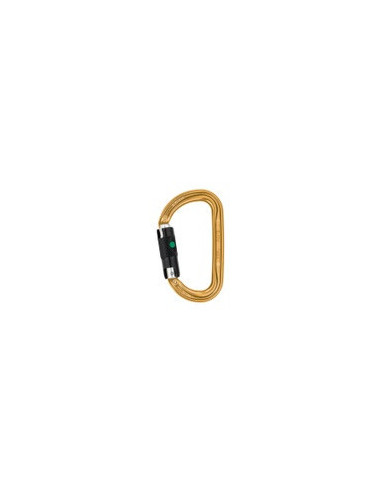 Mousqueton alu en D - AM'D BALL-LOCK - PETZL®