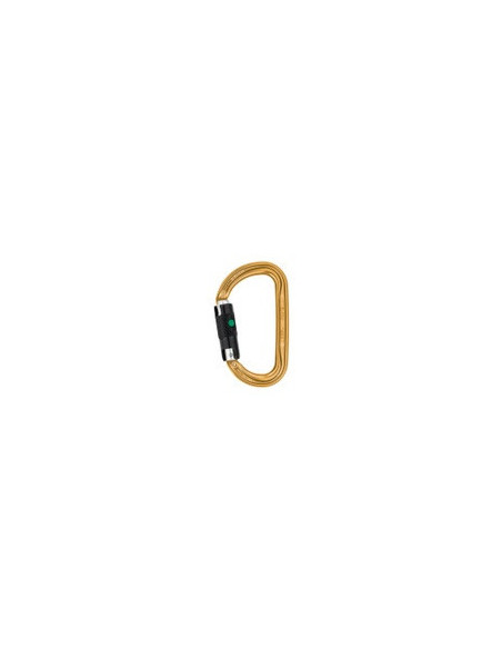 Mousqueton alu en D - AM'D BALL-LOCK - PETZL®