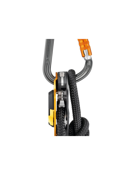Mousqueton alu en poire triple action - WILLIAM TRIACT LOCK - PETZL®