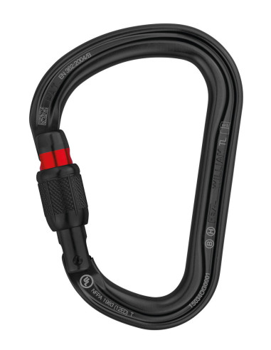 Mousqueton alu en poire à vis - WILLIAM SCREW - PETZL®