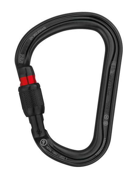 Mousqueton alu en poire à vis - WILLIAM SCREW - PETZL®