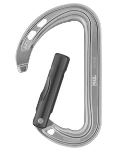 Mousqueton alu léger sans verrouillage doigt droit - SPIRIT - PETZL® 2