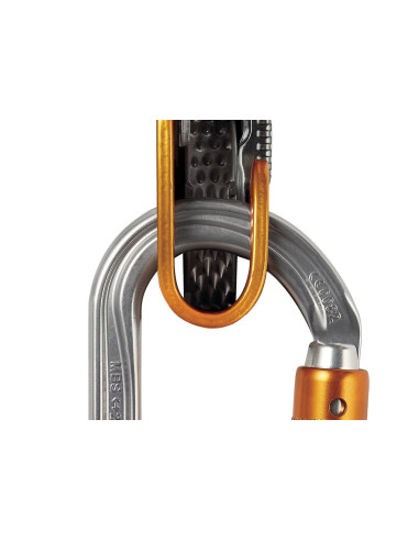 Mousqueton alu ovale triple action - OK TRIACT LOCK - PETZL®