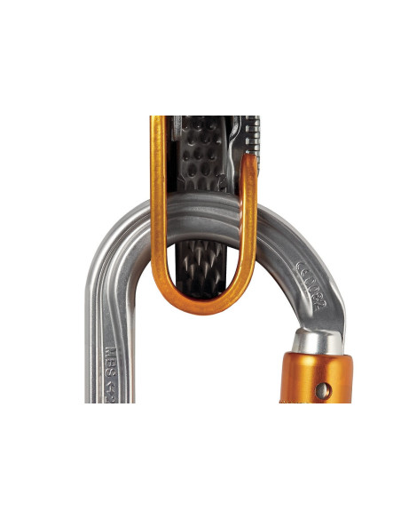 Mousqueton alu ovale triple action - OK TRIACT LOCK - PETZL®