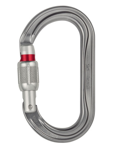 Mousqueton alu ovale à vis - OK SCREW - PETZL®