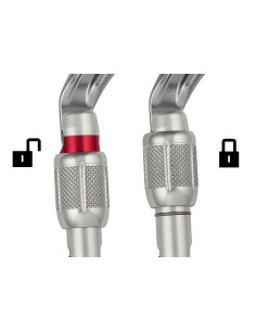Mousqueton alu ovale à vis - OK SCREW - PETZL® 2