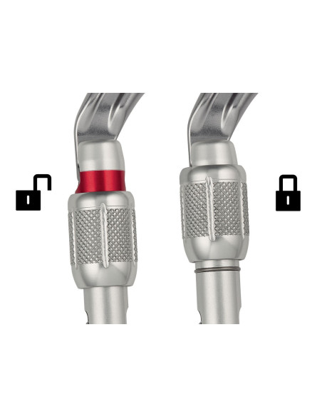 Mousqueton alu ovale à vis - OK SCREW - PETZL®