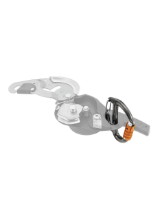 Mousqueton avec ergot de freinage, alu en D triple action - FREINO Z - PETZL® 2