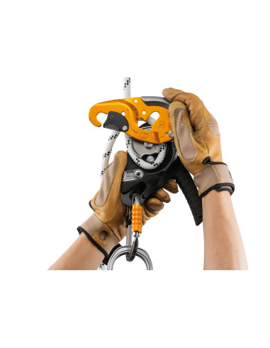 Descendeur auto-freinant avec fonction anti-panique - I'D S - PETZL®