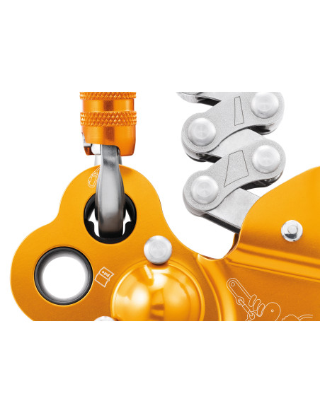 Prusik mécanique avec émerillon - ZIGZAG PLUS - PETZL®